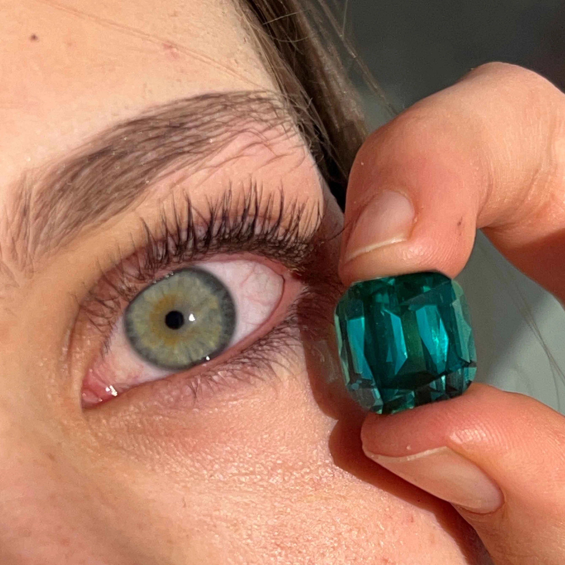 Lagoon/ Lagun Turmalin der Superklasse AAA+  21.56 ct Afghanistan 98% rein Investment Edelstein