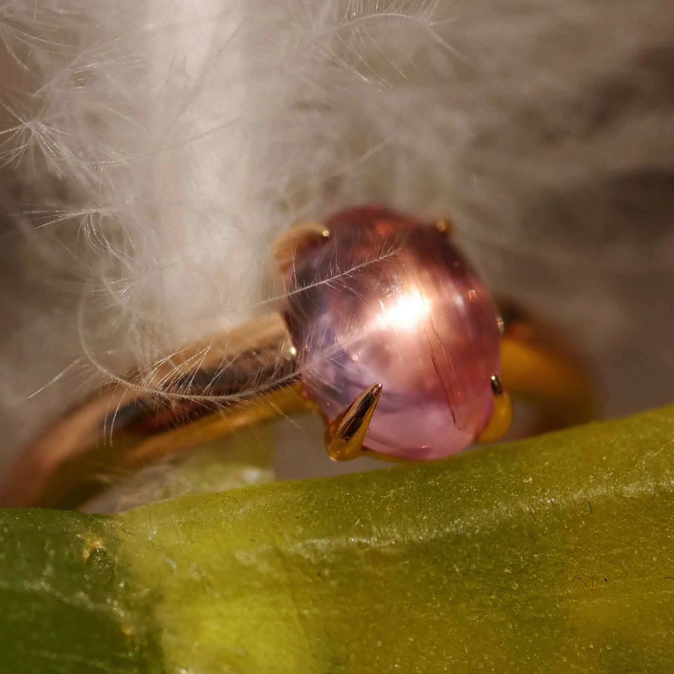 Turmalin Ring 750er Roségold Pink....süsse Versuchung...made in Italy...hochwertig