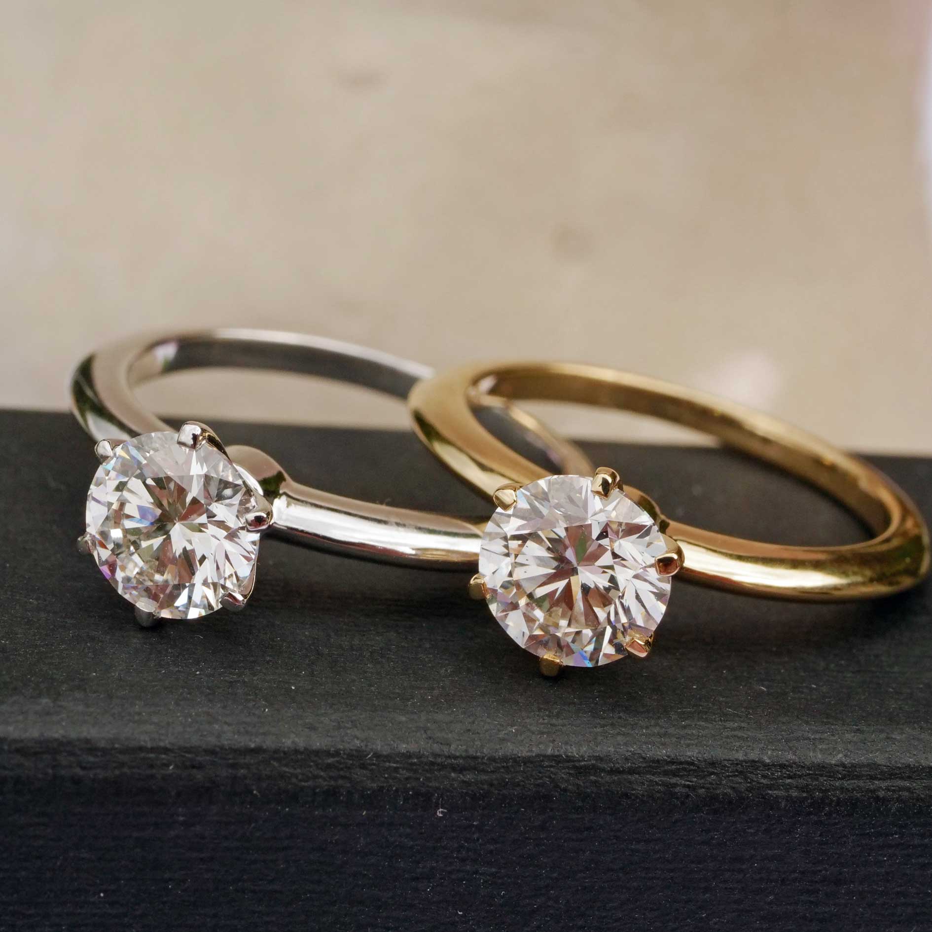Brillant Ring 1.17 ct TW VS Labor Diamanten in 585er Gelbgold.... für ein Bruchteil des Naturdiamant Preises   Brillant Ring 1.17 ct TW VS Labor Diamanten in 585er Gelbgold.... für ein Bruchteil des Naturdiamant Preises