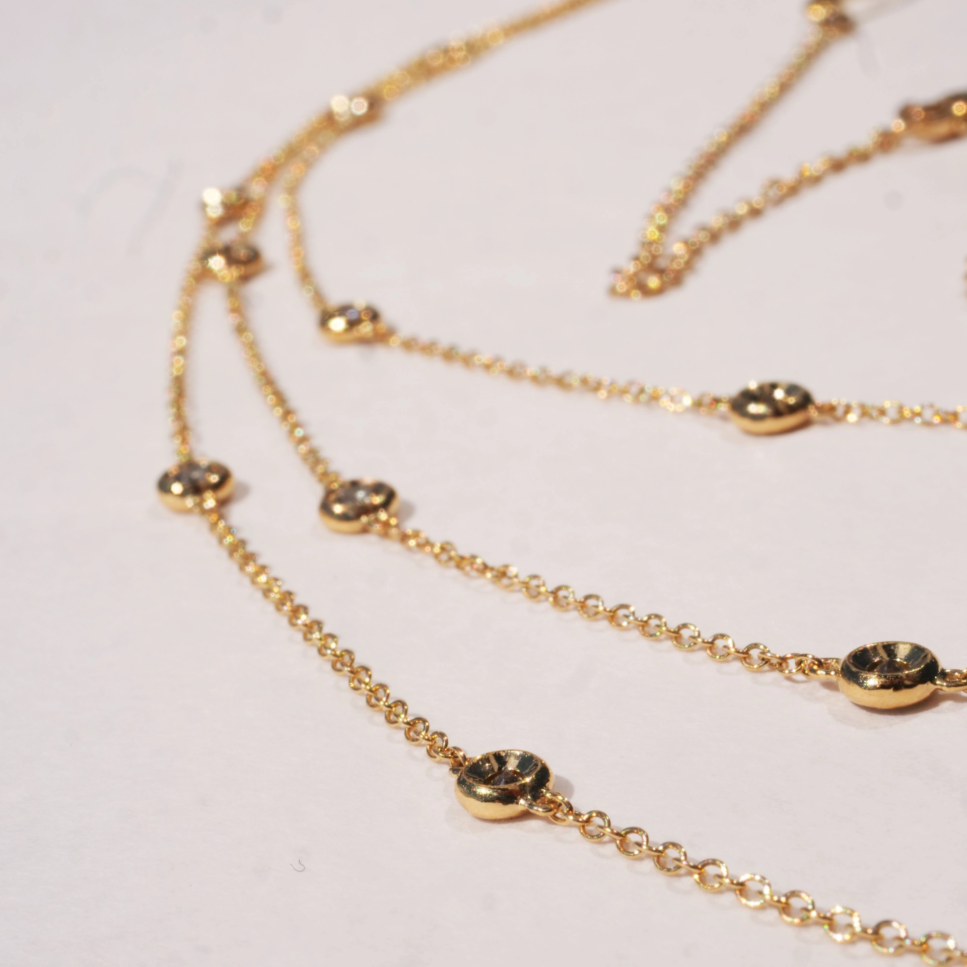 Brillant Collier 750er Gelbgold 1.38 ct...Bella Italia...hochwertiger Brillantschmuck
