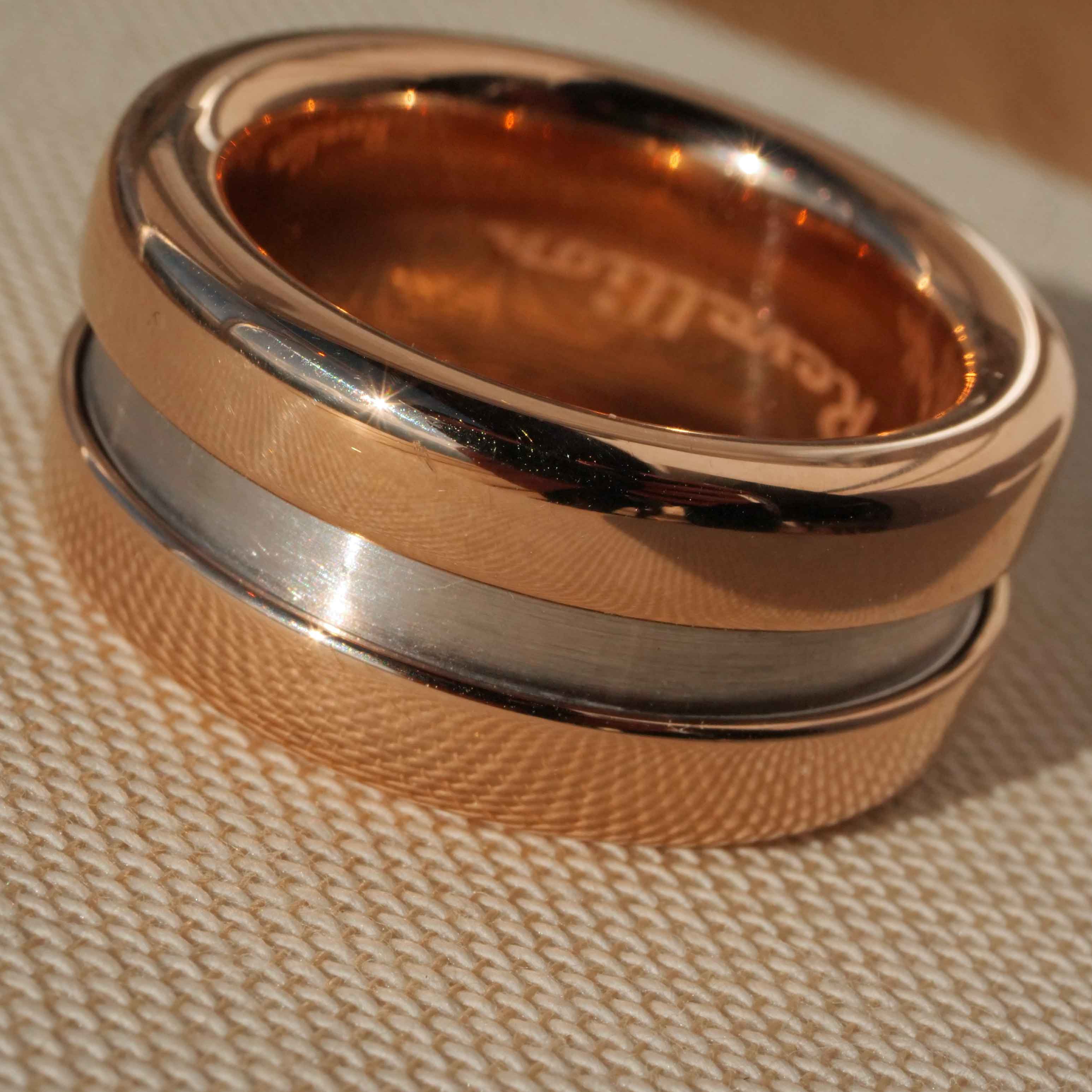 Brillant Ring Revellion von Jörg Heinz 0.68 ct TW VVS 750er Rosegold mit Edelstahl Neupreis 9990.-Euro