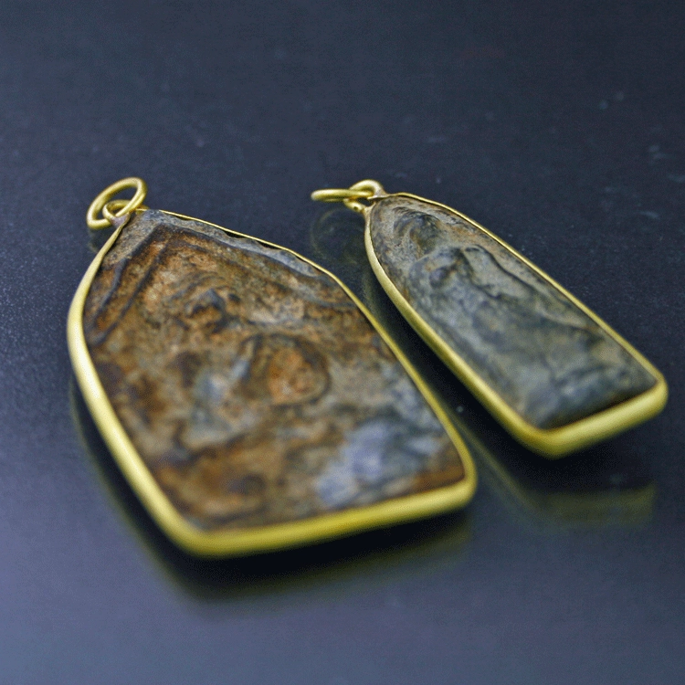 Budda-Amulett, 5 x 2,5 cm oder 4,2 x 1,2 cm