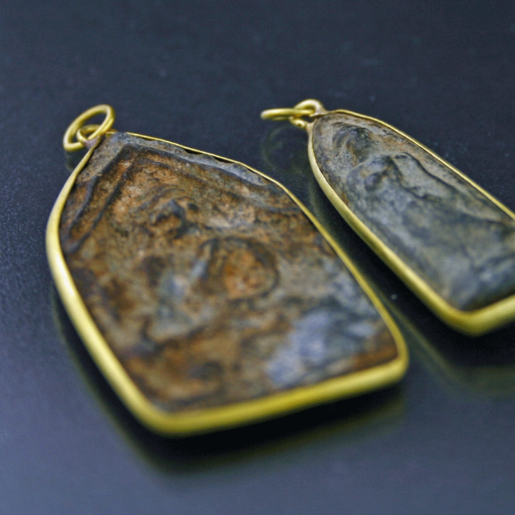 Budda-Amulett, 5 x 2,5 cm oder 4,2 x 1,2 cm