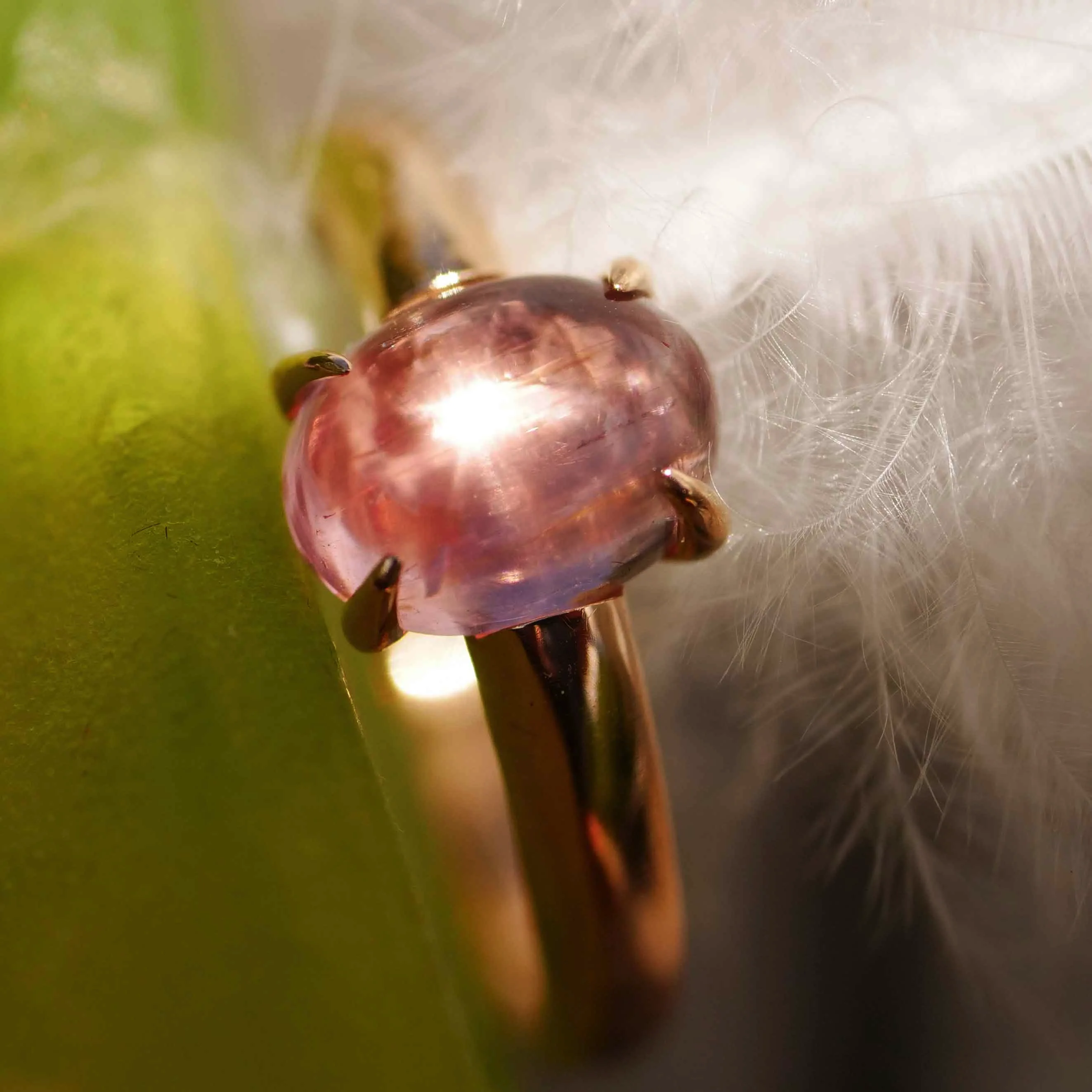 Turmalin Ring 750er Roségold Pink....süsse Versuchung...made in Italy...hochwertig