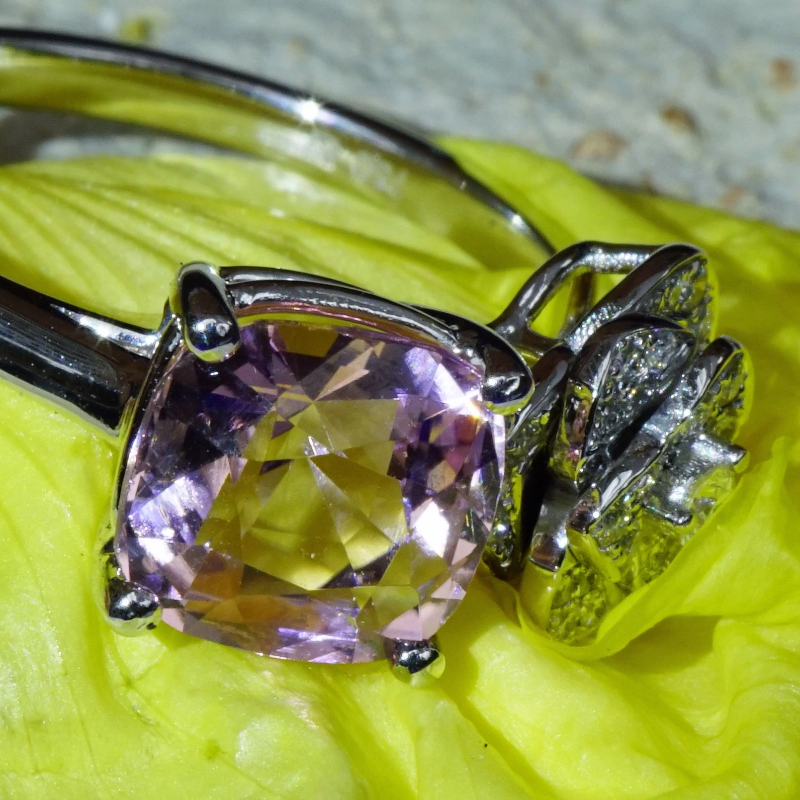 Turmalin Brillant Ring 2.52 ct 0.21 ct TW VS... viva en rose...pinker Turmalin Afghanistan Lupenrein