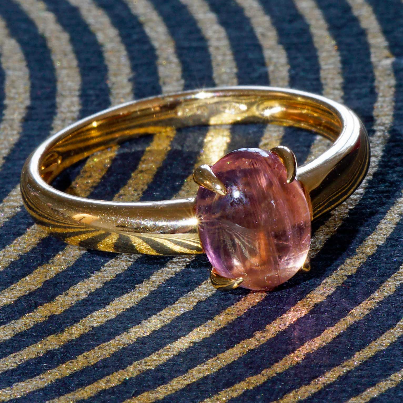 Turmalin Ring 750er Roségold Pink....süsse Versuchung...made in Italy...hochwertig
