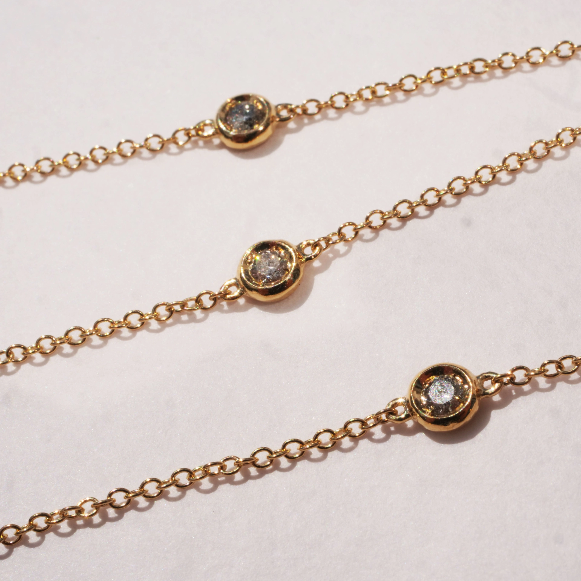 Brillant Collier 750er Gelbgold 1.38 ct...Bella Italia...hochwertiger Brillantschmuck