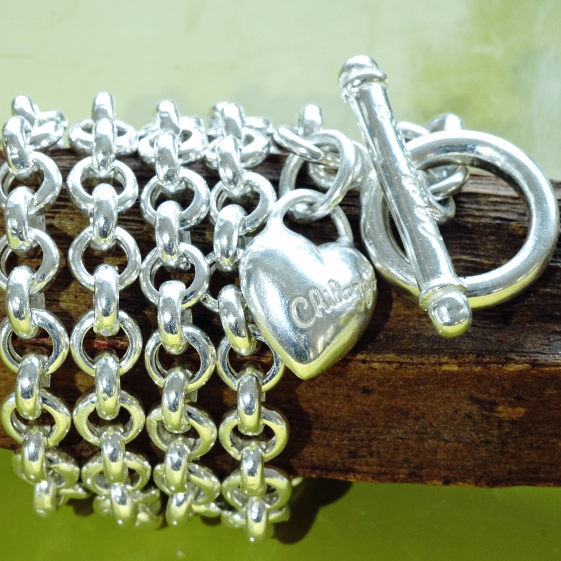 Chilango Kette fine Luxury 45 cm 925er Silber 5 mm breit