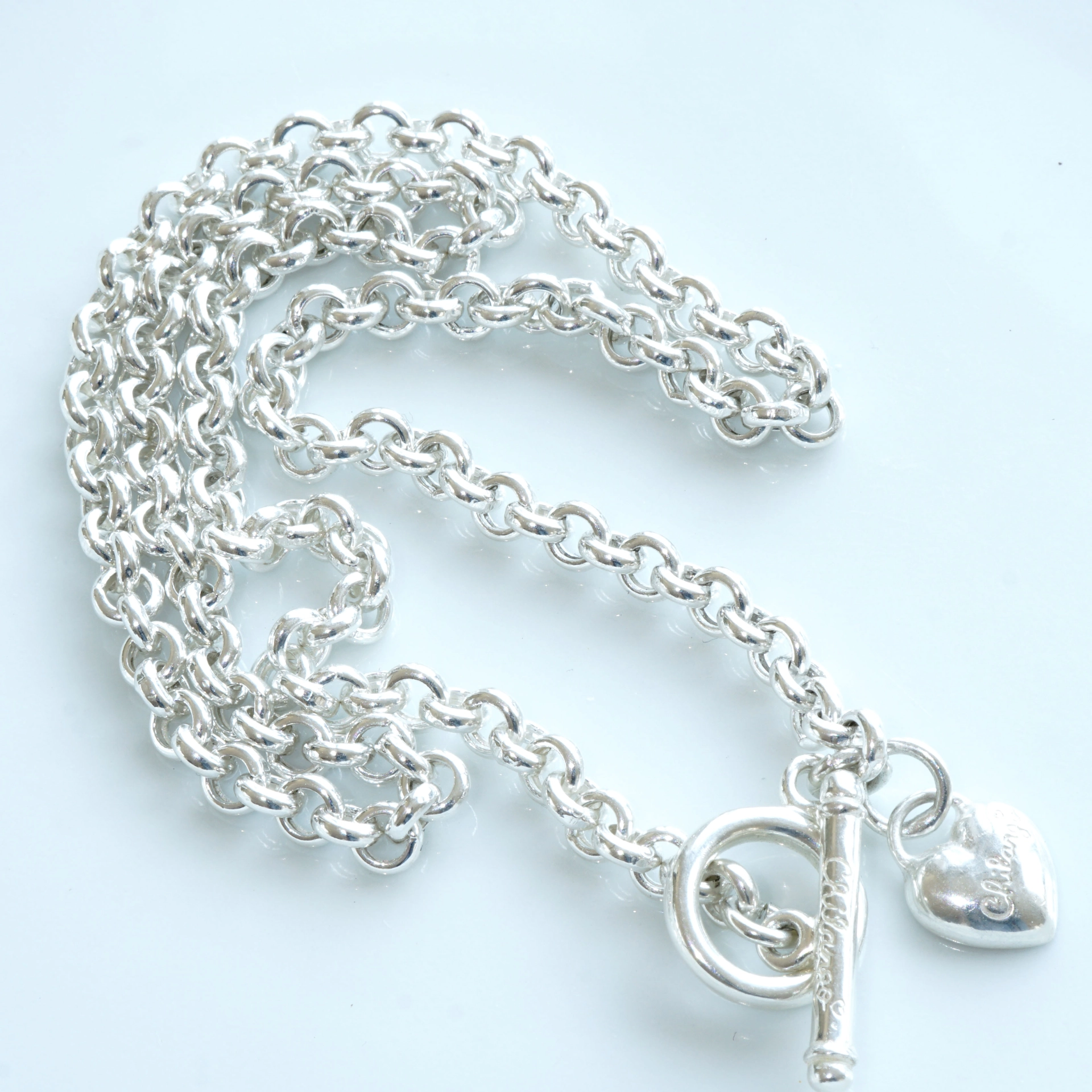 Chilango Kette fine Luxury 45 cm 925er Silber 5 mm breit