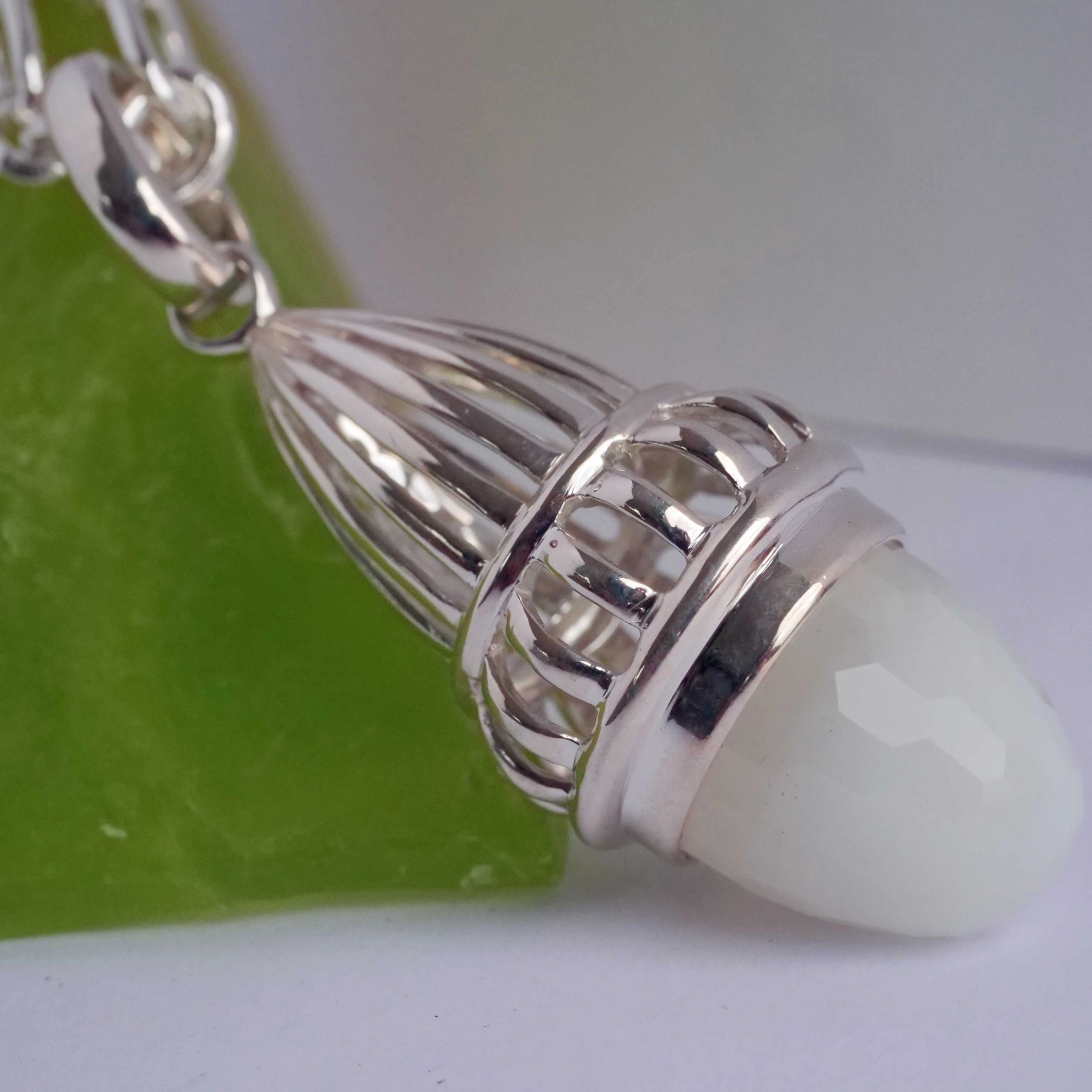 Original Chilango Fairytale 2 Mondstein white 925er Silber toller Schliff limited Edition