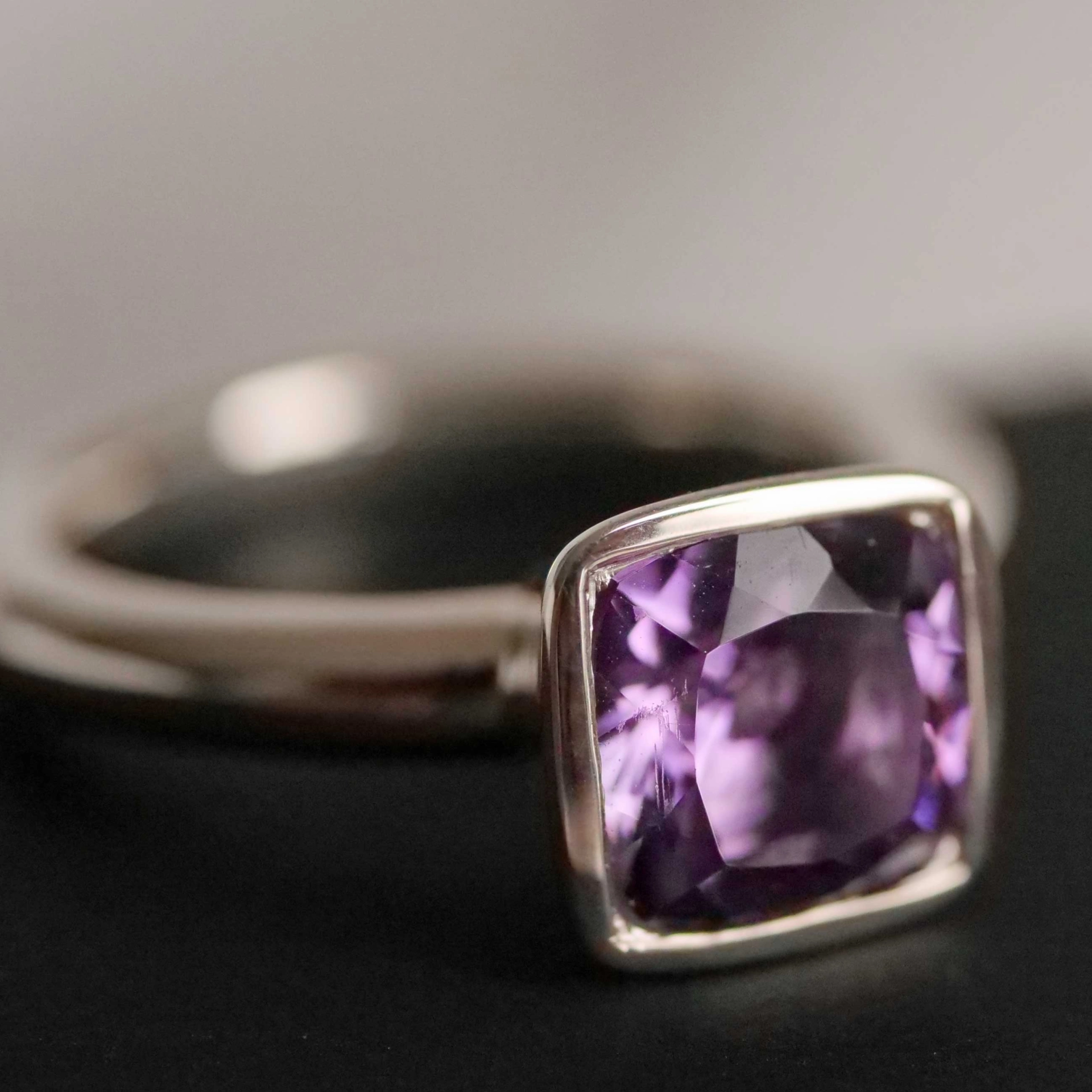 Chilango Ring  Sparkling Stars 2 Amethyst  925er Silber neu mit orig. Etui massiv