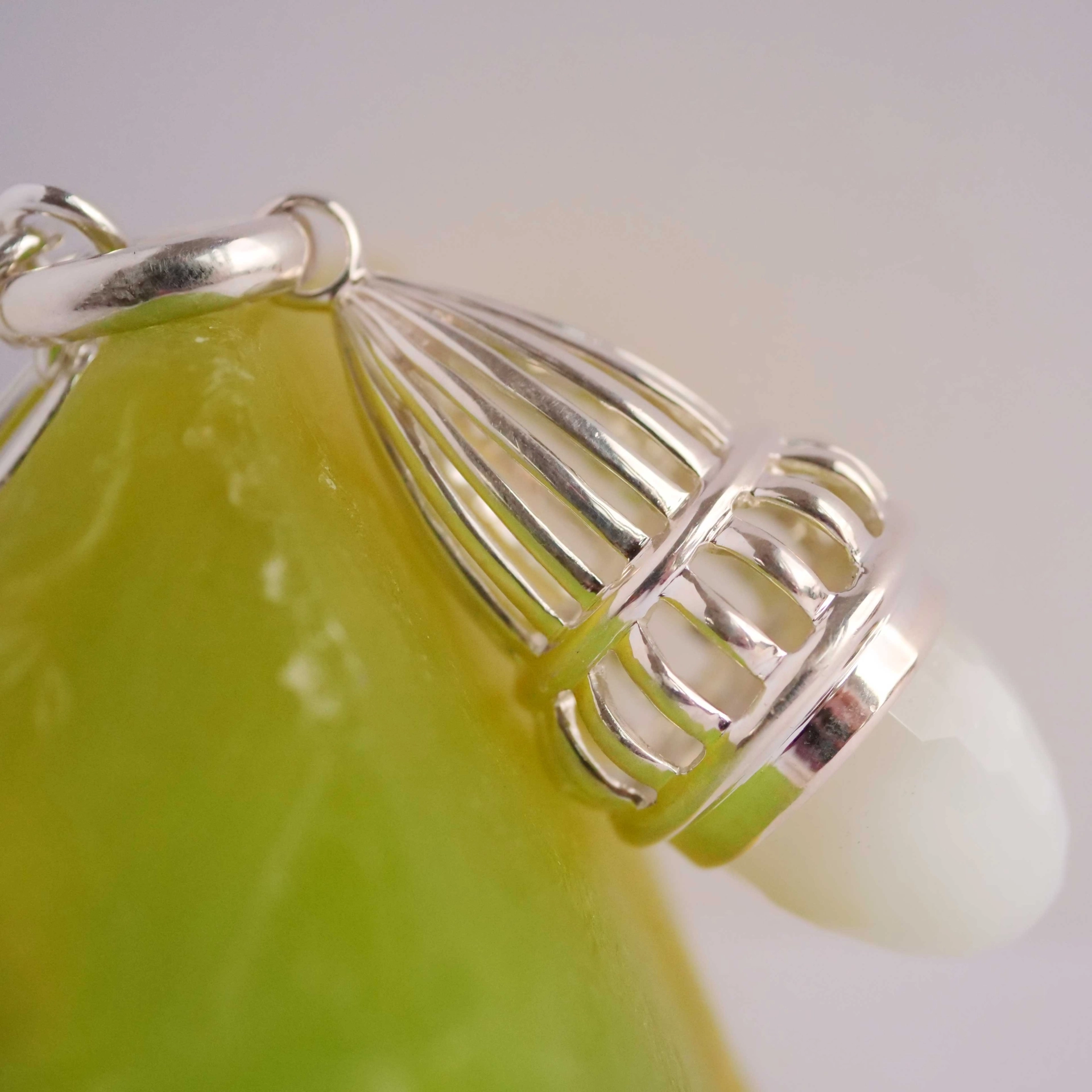Original Chilango Fairytale 2 Mondstein white 925er Silber toller Schliff limited Edition