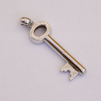 Brillant Schlüssel Anhänger 750er Weissgold 1 ct 25 Gramm schwer ....Dein Schlüssel zum Herzen