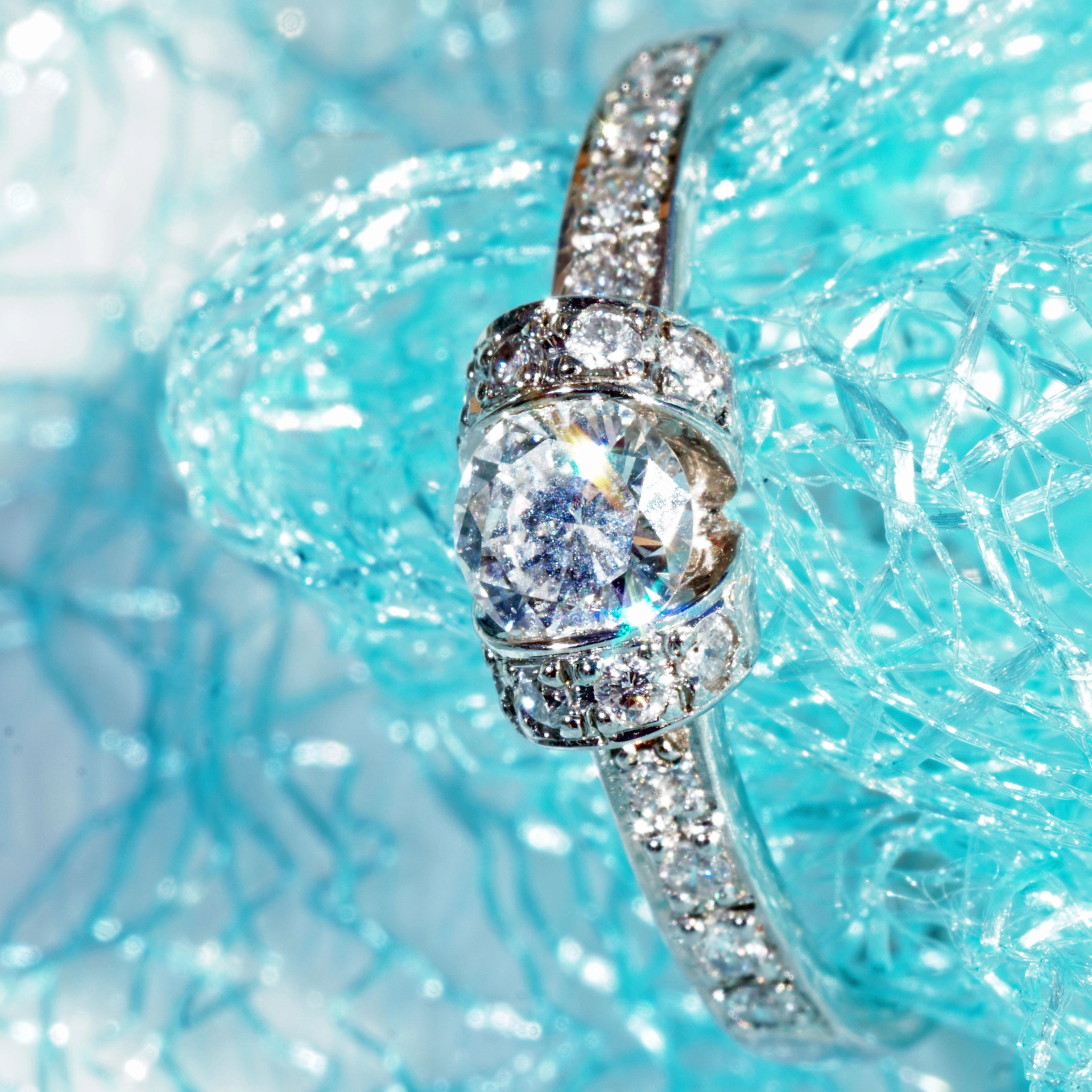 Solitär Brillant Ring 900er Platin 0.337 ct 0.18 ct TW VS-SI Tolle Brillanz Tolles Design