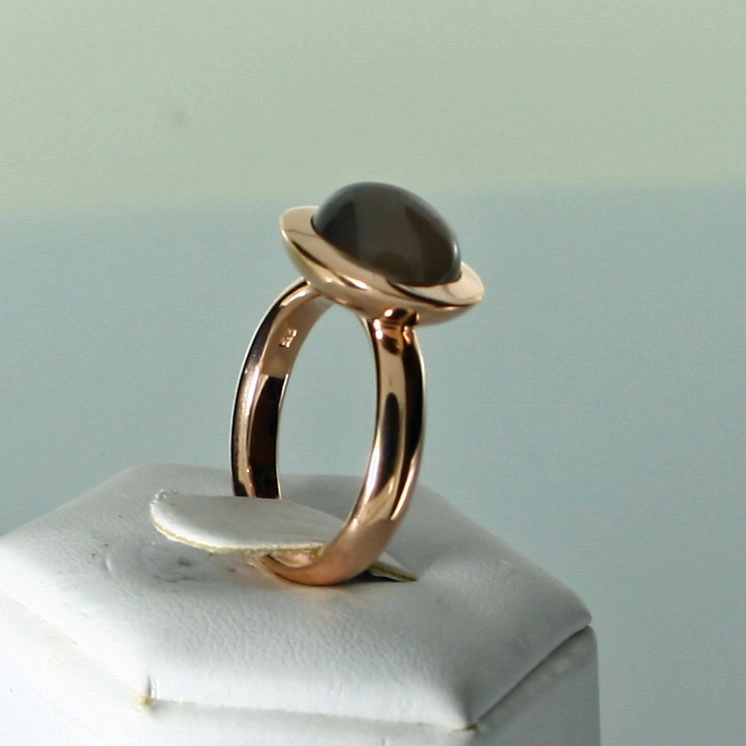 Chilango Ring Calzedon "Nude", 925er-Silber, rosevergoldet