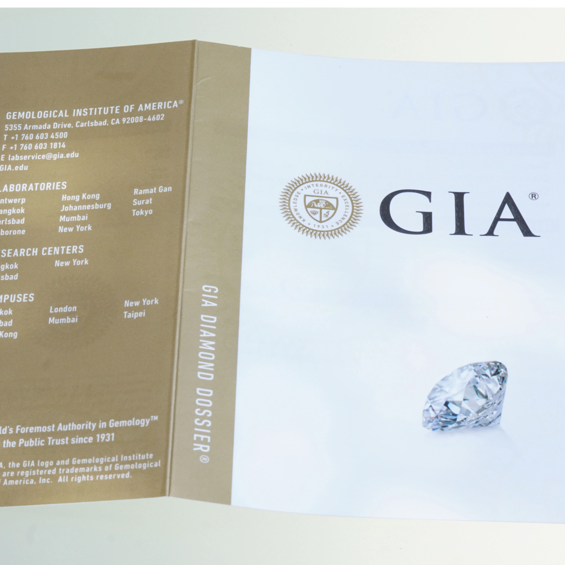 Diamant Emeraldcut Collier 0.30 ct GIA Gutachten 750er Weissgold River E VVS2