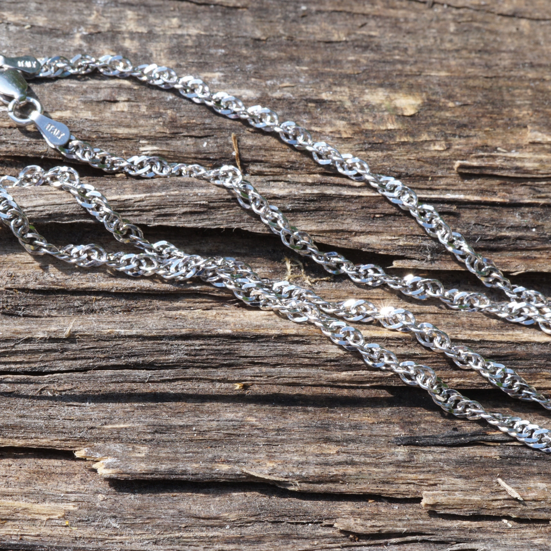 Silberkonvolut zweiteilig Korall Ohrhänger und Kette in 925er Silber 45 cm lang neu und ungetragen