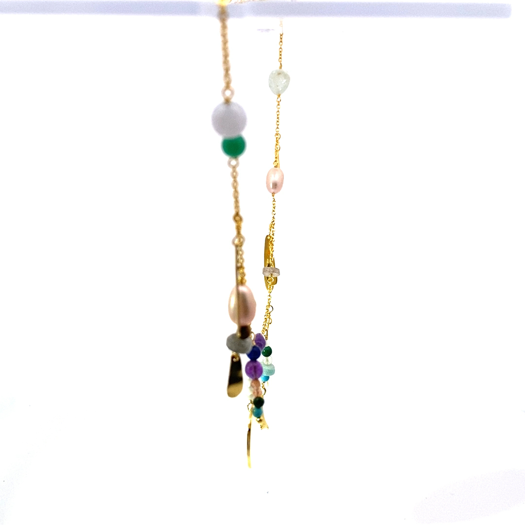 Collier Celia 925er Silber vergoldet Wild Flowers at Heart designed by Maanesten Dänemark-