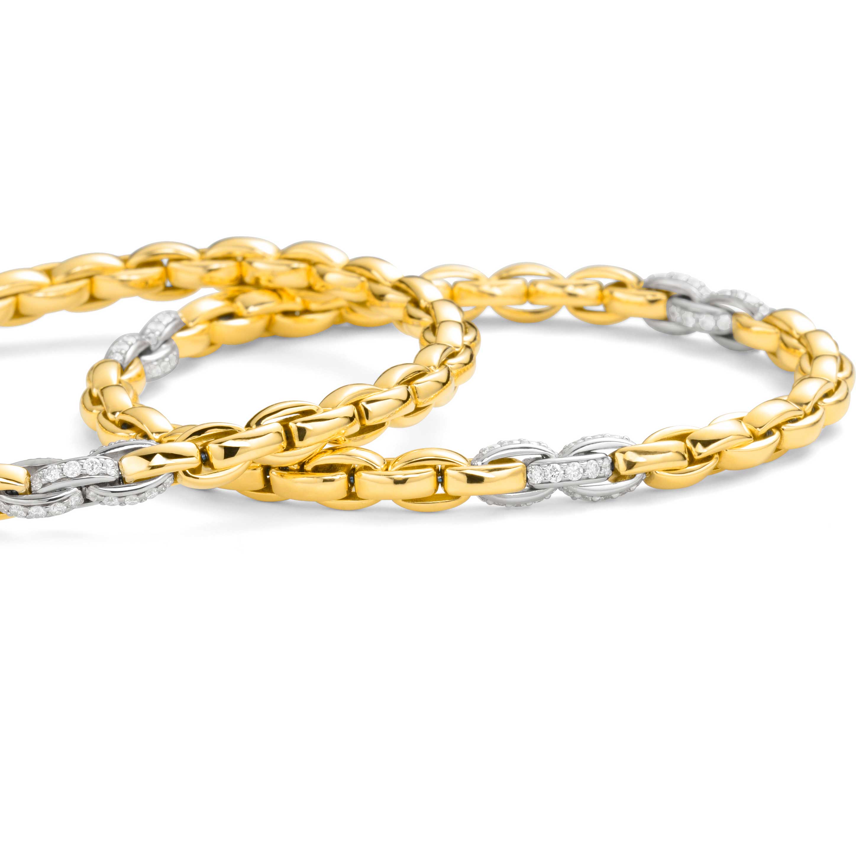 Unisex Armband Moove Titan schwarz matt 950er Platin von Silhouette Schmuck Bentner  