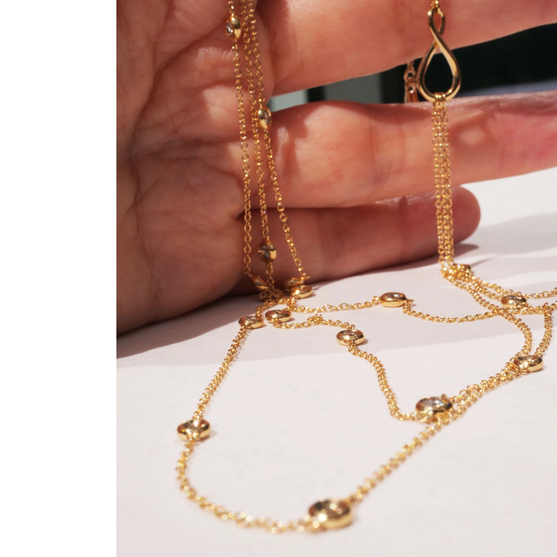 Brillant Collier 750er Gelbgold 1.38 ct...Bella Italia...hochwertiger Brillantschmuck