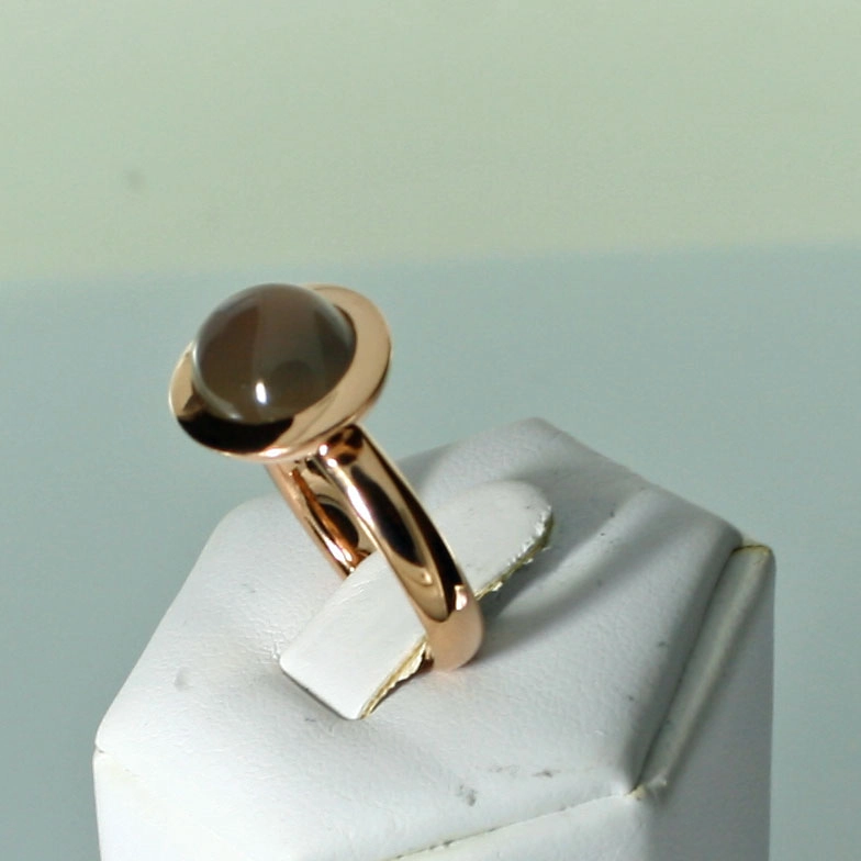 Chilango Ring Calzedon "Nude", 925er-Silber, rosevergoldet