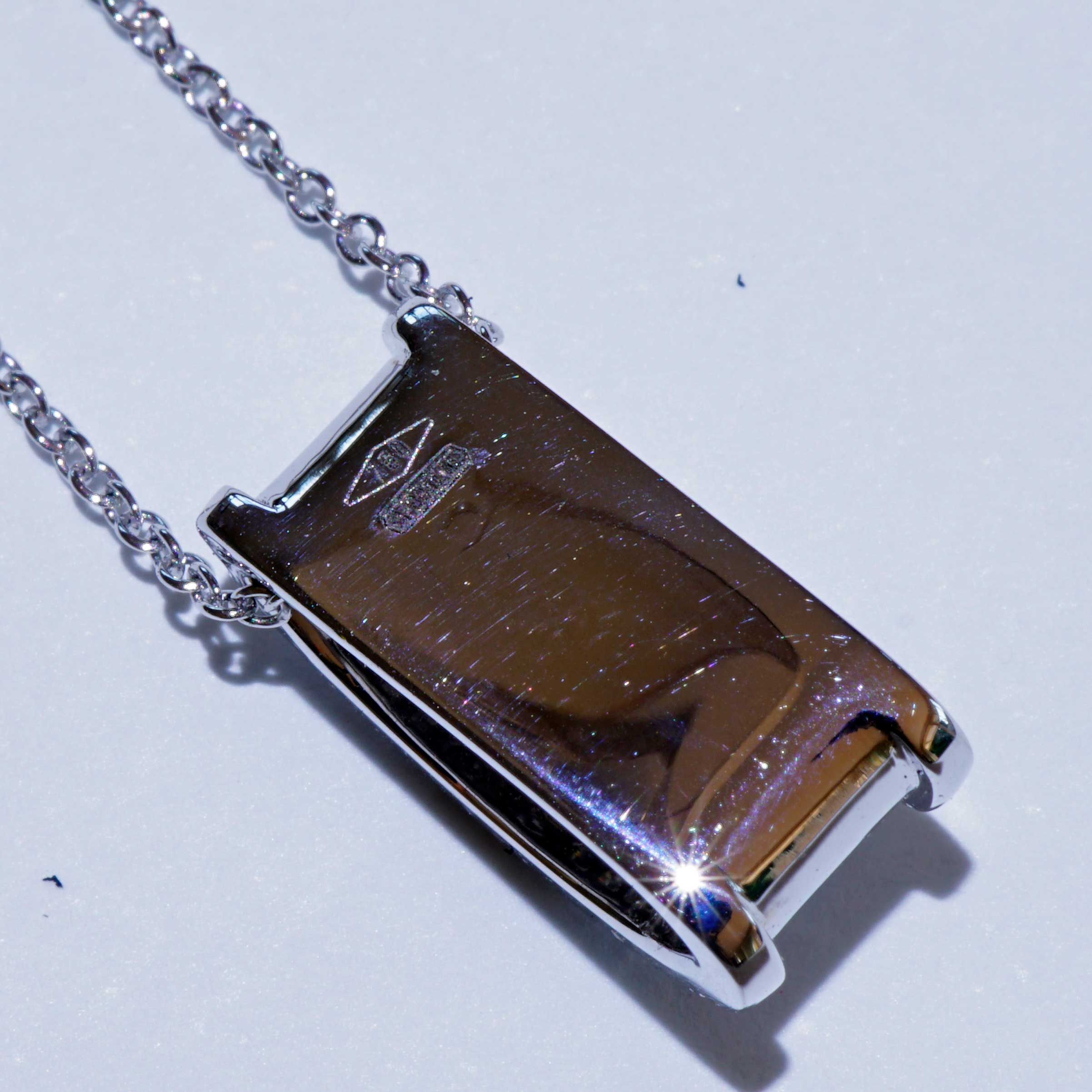 Brillant Collier 0.35 ct TW VS Weissgold 750er Modernes Design....macht Trage Spaß !!! 
