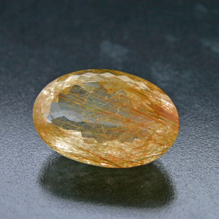 Rutilquarz, ca. 27 x 17 x 14 (Höhe) mm
