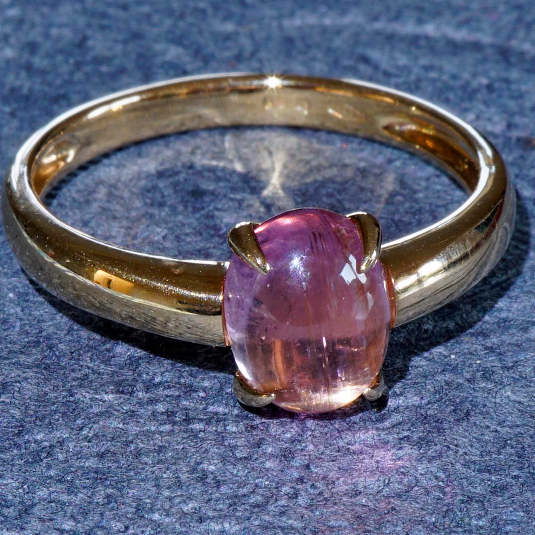 Turmalin Ring 750er Roségold Pink....süsse Versuchung...made in Italy...hochwertig