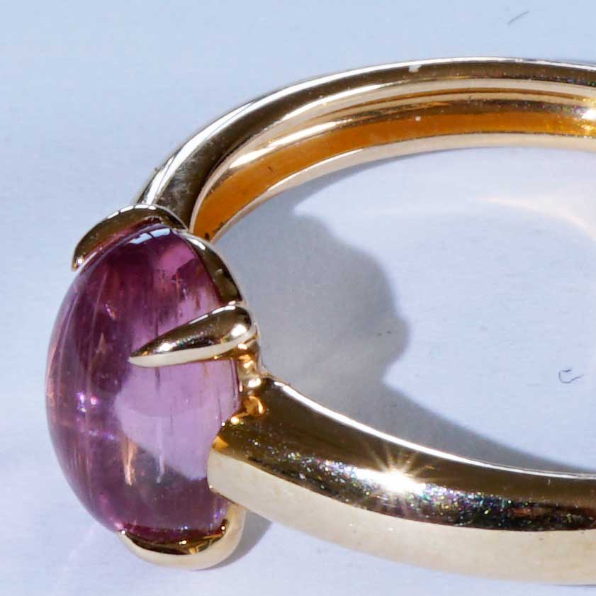 Turmalin Ring 750er Roségold Pink....süsse Versuchung...made in Italy...hochwertig