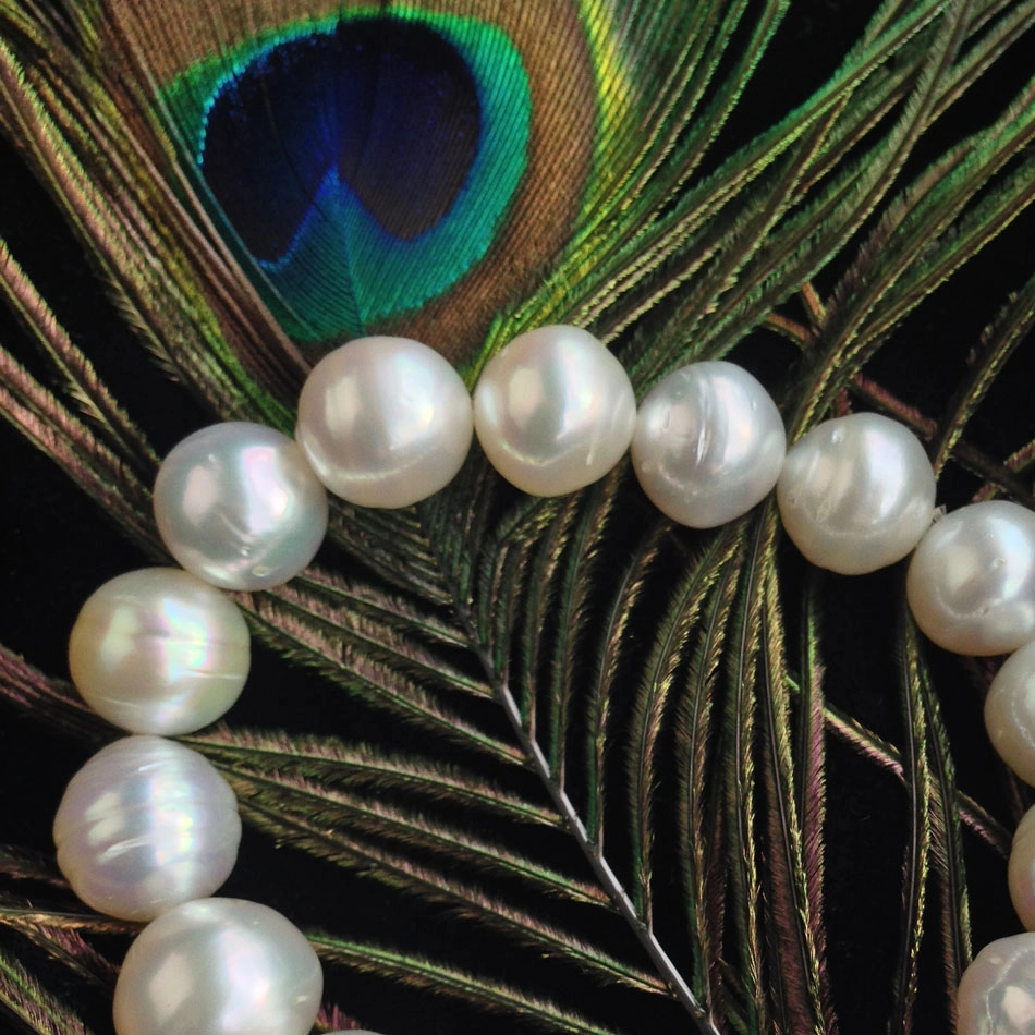 Südsee-Zuchtperl-Armband-12,5 bis 14,5 mm-barock