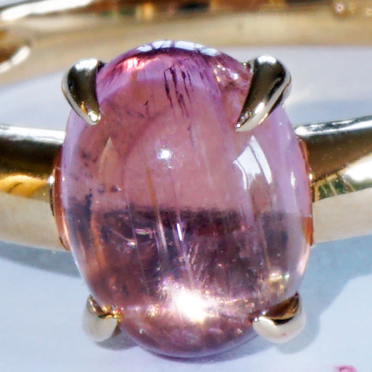 Turmalin Ring 750er Roségold Pink....süsse Versuchung...made in Italy...hochwertig