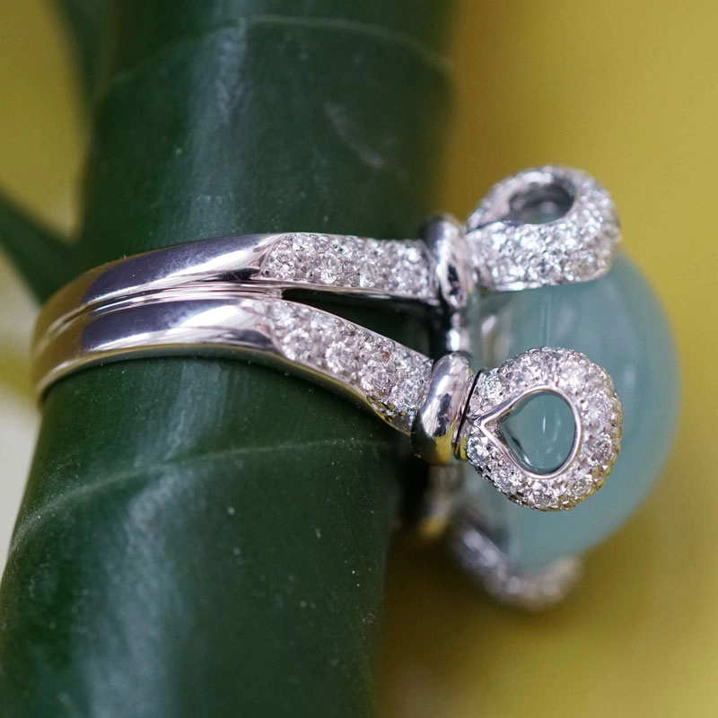 Aquamarin-Brillant-Ring-750er-Weißgold-15.65 ct-1.48 ct