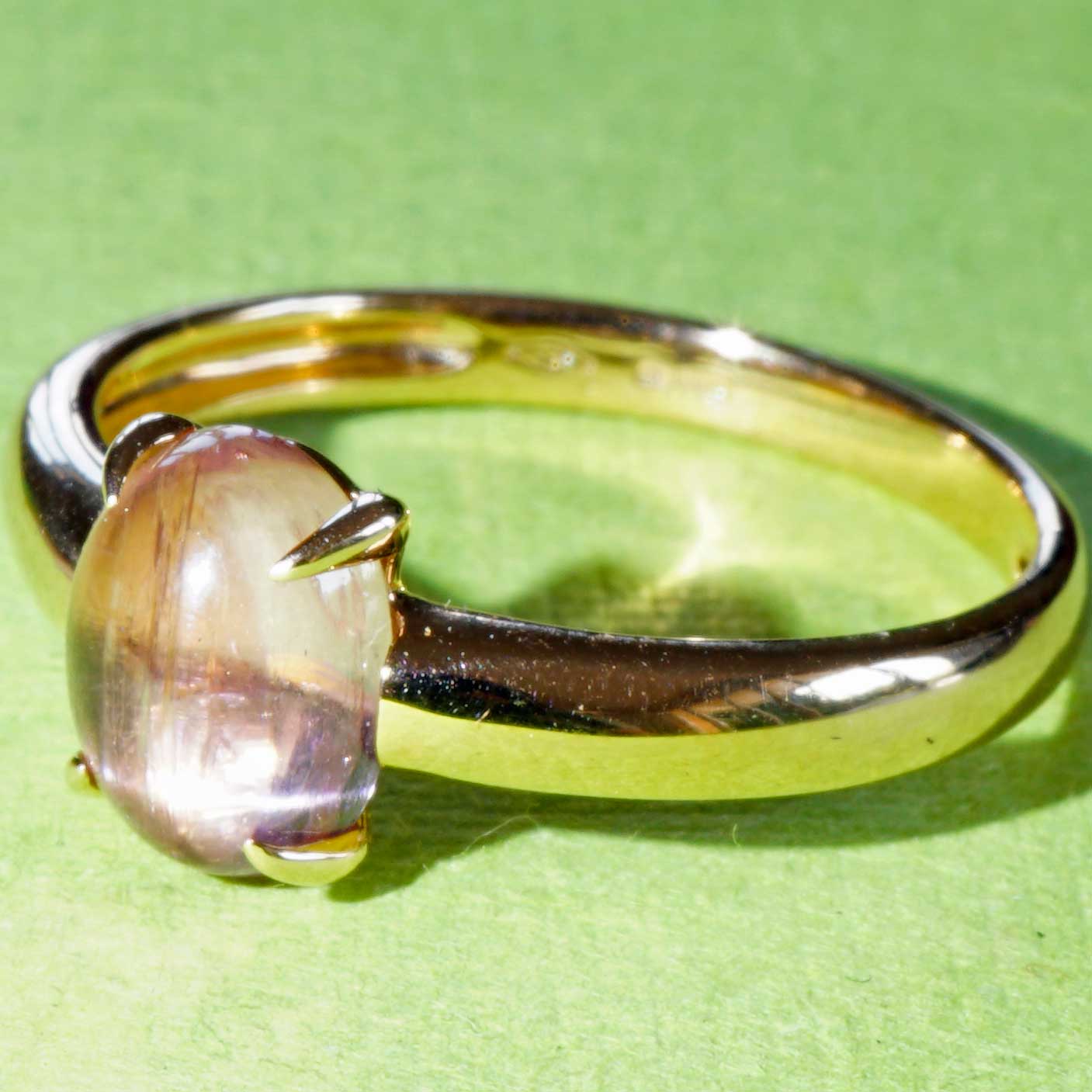 Turmalin Ring 750er Roségold Pink....süsse Versuchung...made in Italy...hochwertig