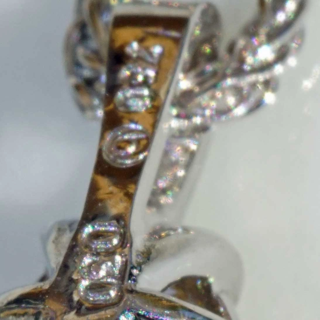 SON04750-Brillant-Ring-Anhaenger-Ohrstecker-750er-Weissgold-Set-1-20-ct-Getoent-VS-Silhouette-Schmuck Brillant Ring Anhänger Ohrstecker 750er Weissgold Set 1.20 ct Getönt VS Silhouette Schmuck