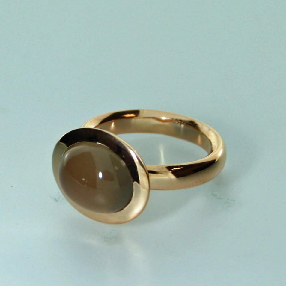 Chilango Ring Calzedon "Nude", 925er-Silber, rosevergoldet