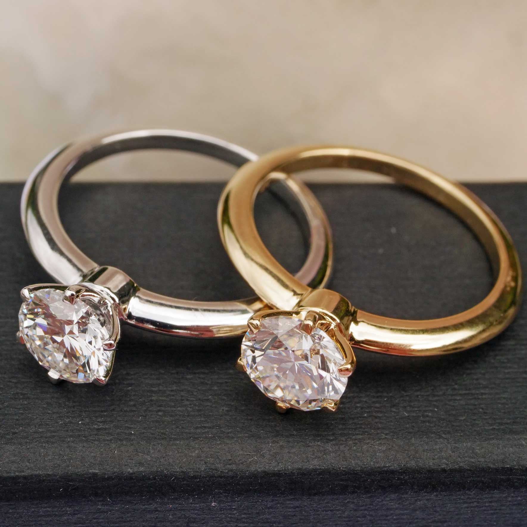 Brillant Ring 1.17 ct TW VS Labor Diamanten in 585er Gelbgold.... für ein Bruchteil des Naturdiamant Preises   Brillant Ring 1.17 ct TW VS Labor Diamanten in 585er Gelbgold.... für ein Bruchteil des Naturdiamant Preises