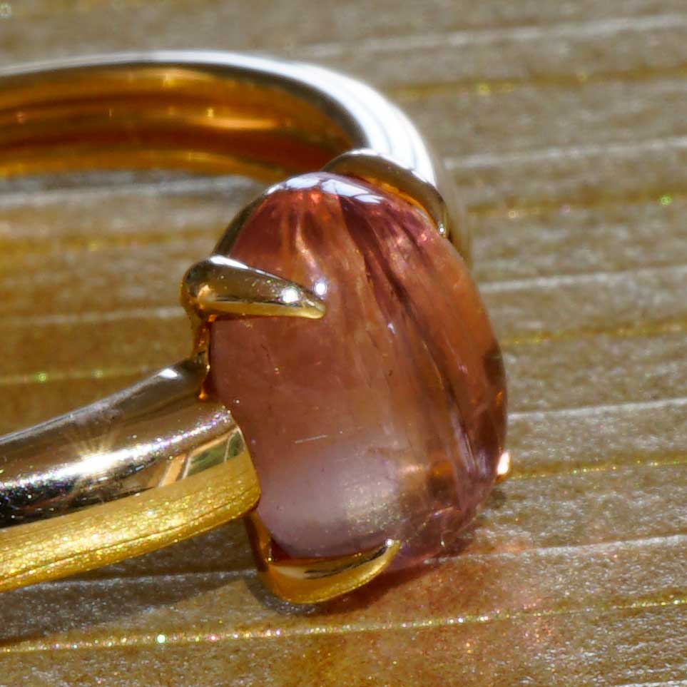 Turmalin Ring 750er Roségold Pink....süsse Versuchung...made in Italy...hochwertig