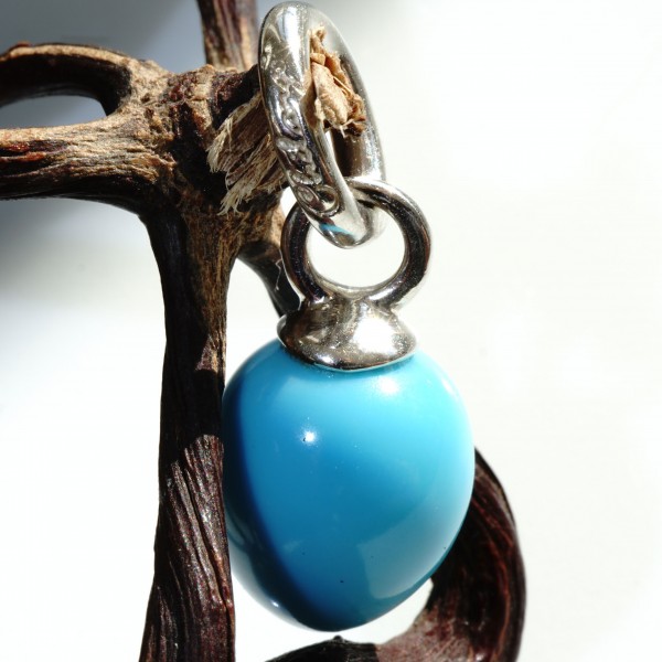 The Best Silver Jewelery forever...High Quality Chilango Pendant Drop Turchese