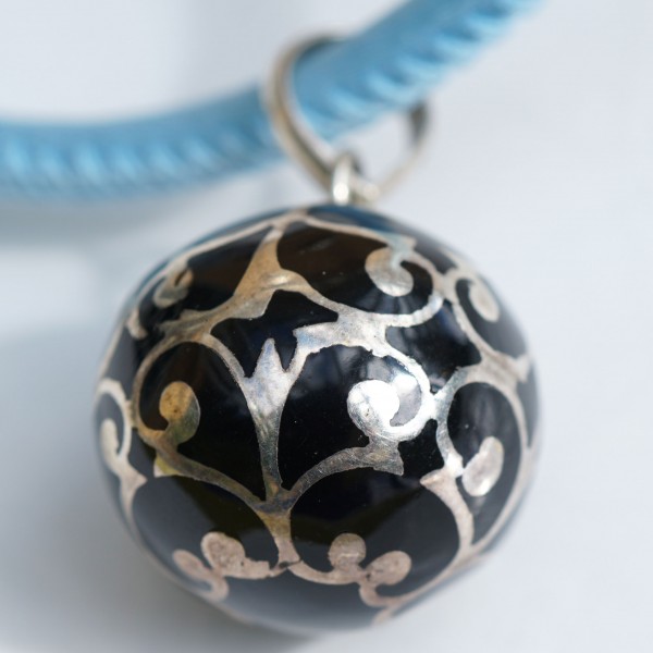 Jingle Ball Pendant in 925er Silver with spherical Sounds