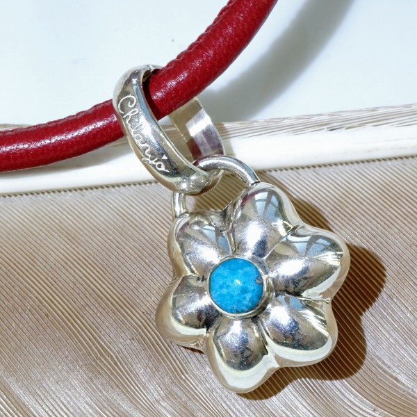 The Best Silver Jewelery forever...High Quality Chilango Pendant Spring Flower